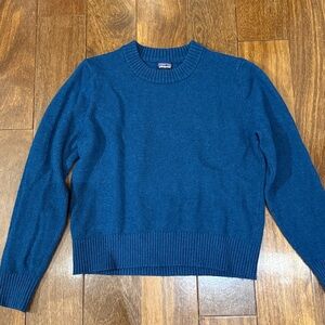 Pantagonia Women's Recycled Wool-Blend Crewneck Sweater - medium